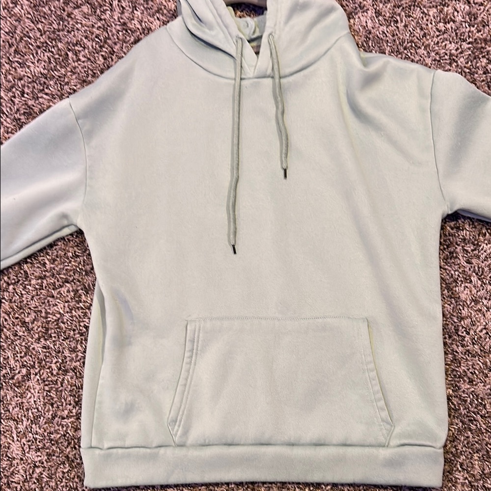 Men's Light Green Hoodie